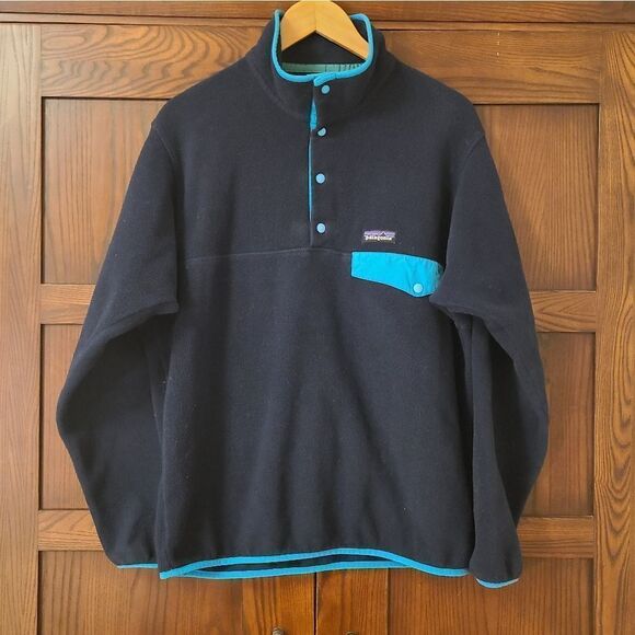 Patagonia Lightweight Synchilla Snap T Pullover Size Medium - Picture 1 of 7